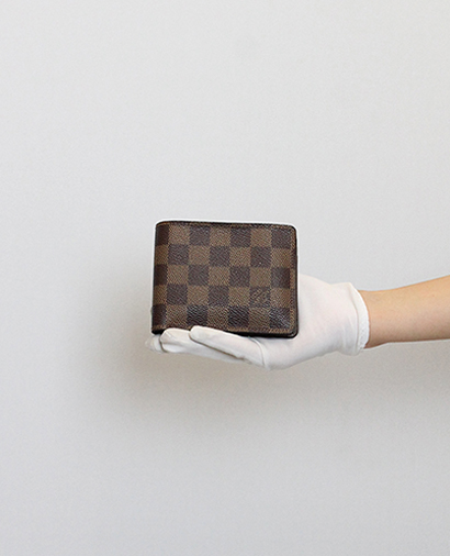 Louis Vuitton Billetera Multiple, 195&euro;, Blanco, Lona - General, Vista frontal